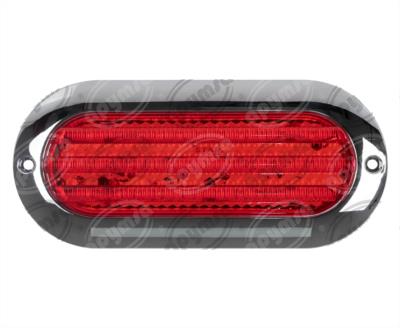 PLAFON LEDS ROJO TRASERO 12 24V OVALADO ATORNILLABLE STAR 1780021