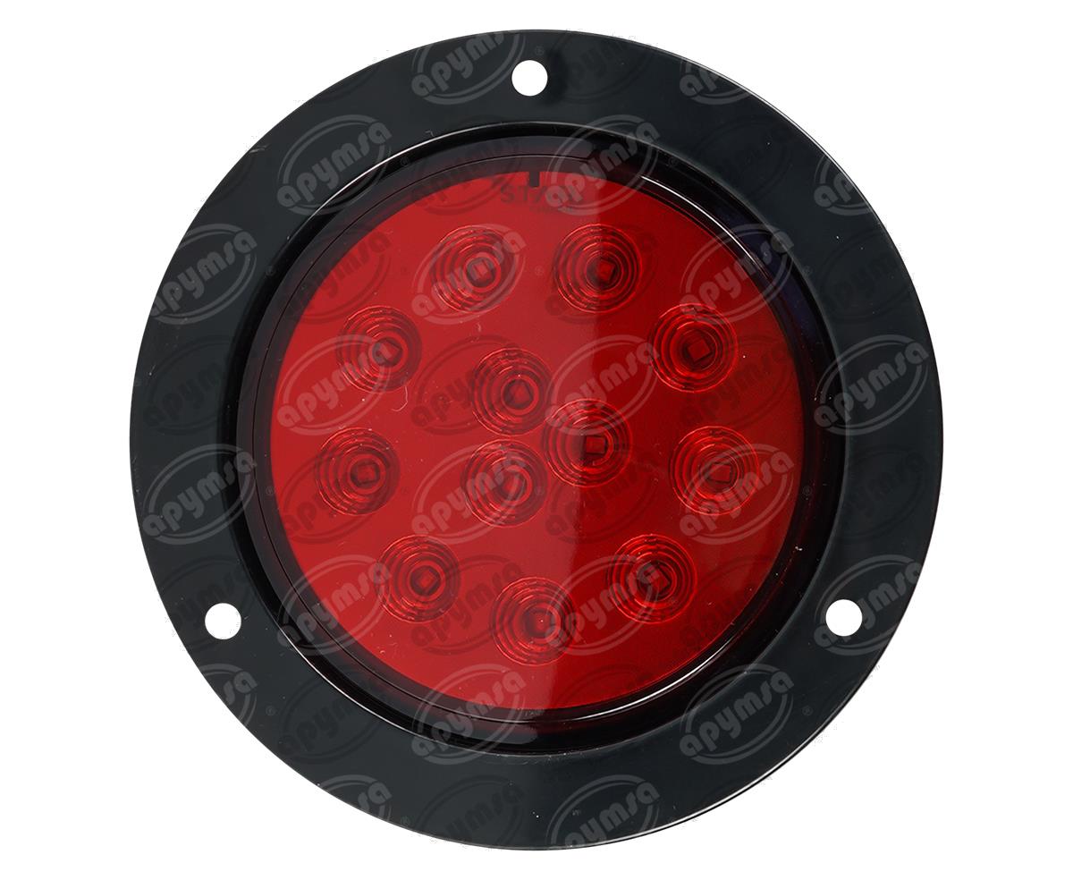 PLAFON LEDS ROJO TRASERO 5 5 12 LEDS 12 24V ATORNILLABLE STAR 1780027