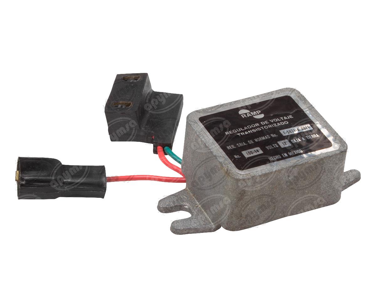 REGULADOR VOLTAJE ALTERNADOR BOSCH IR EF 12V CAJA A TIERRA NACIONAL 100 14