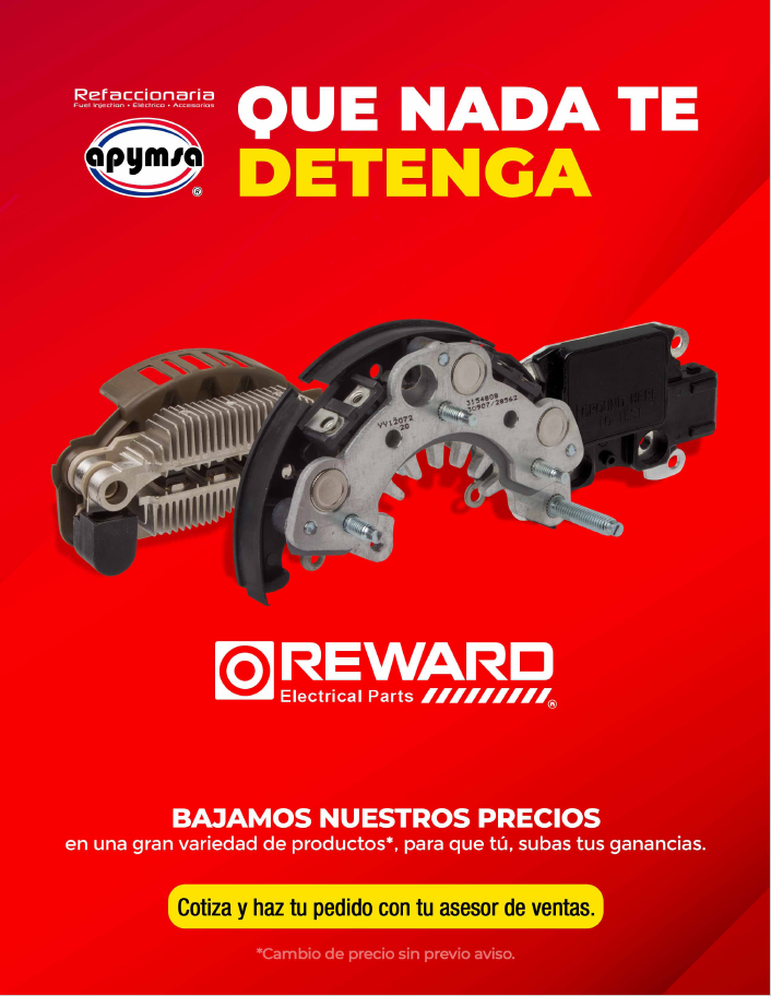 Catalogo baja de precios reward de Apymsa