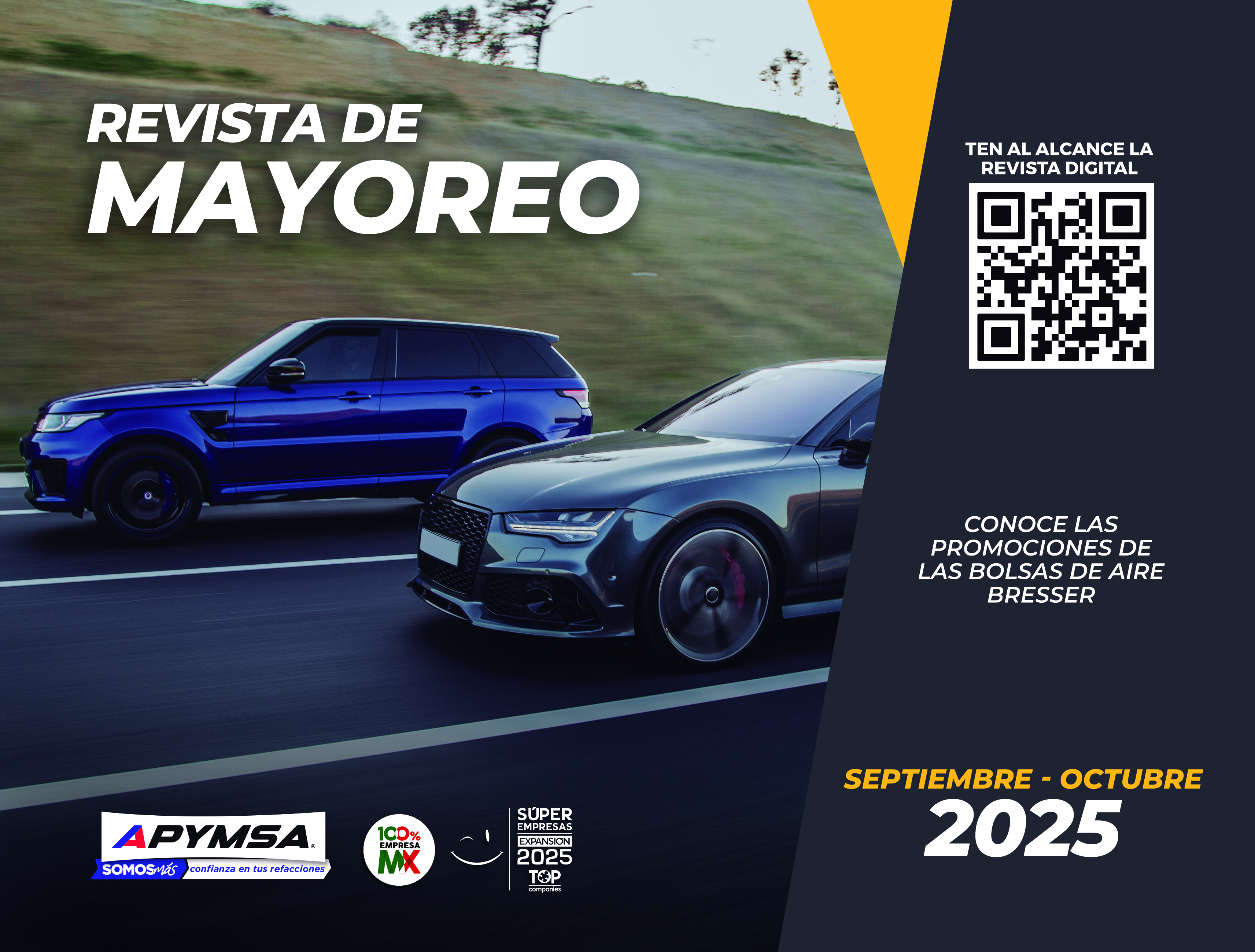 Revista Mayoreo Septiembre-Octubre 2025 de Apymsa'