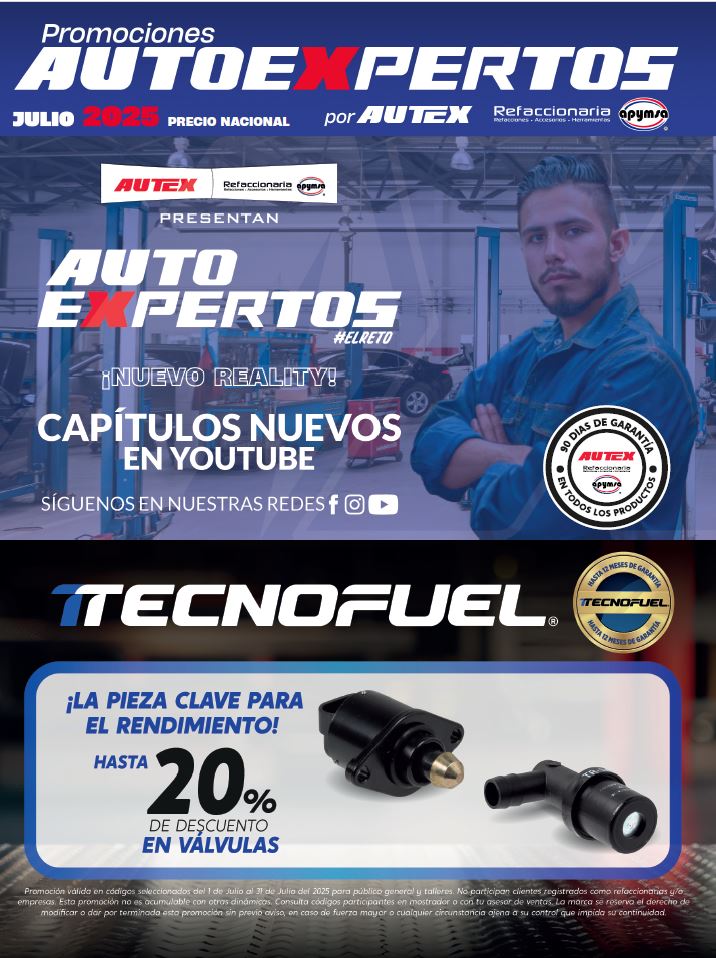 revista autoexpertos nacional julio 2025 de Apymsa'