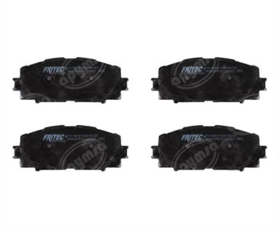 BALATA CERAMICA DELANTERA 8301-D1184FMSI FRITEC SPC-8301-Z 
