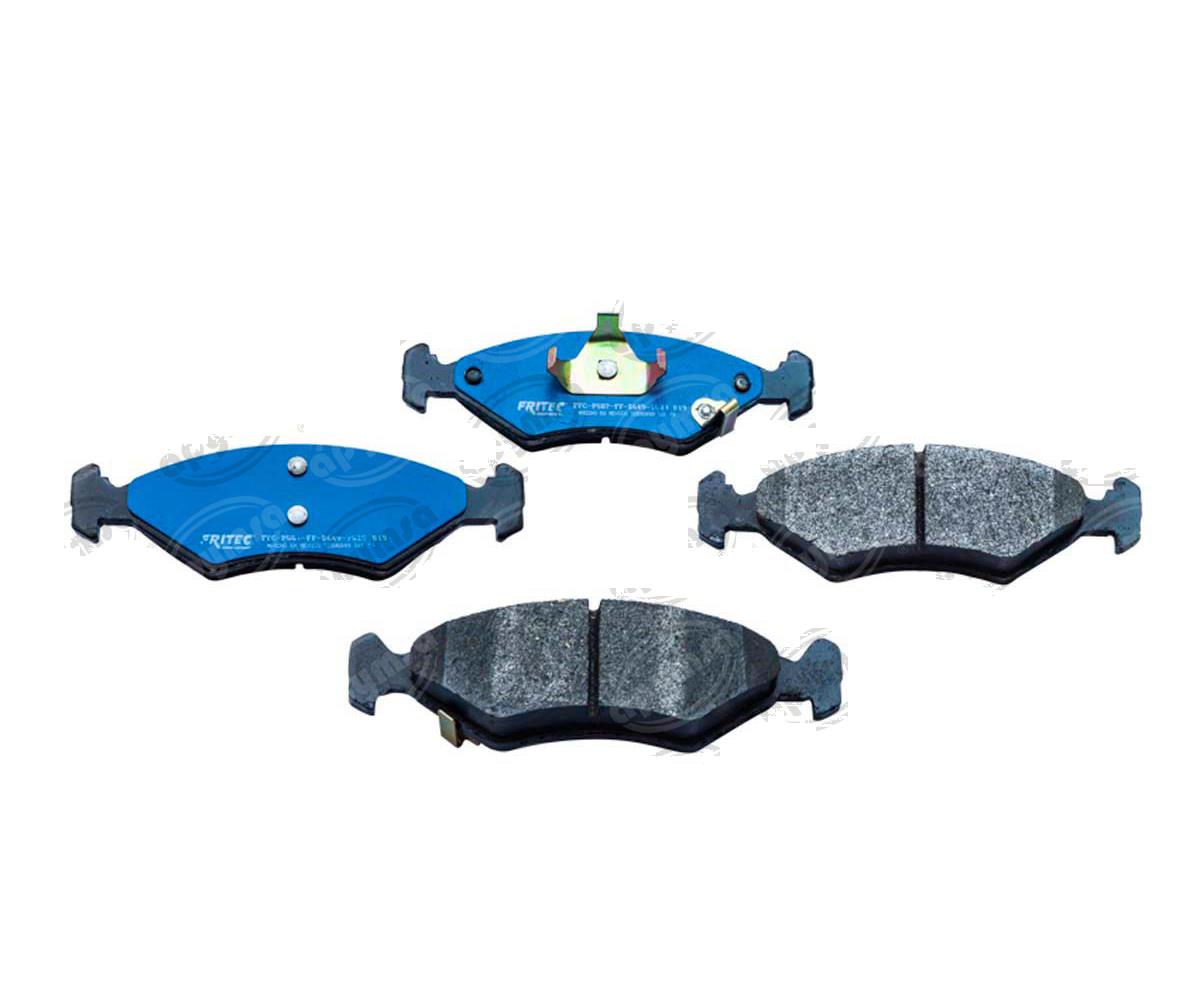 BALATA SEMIMETALICA DELANTERA 7529-D649FMSI FRITEC M-7529-Z 