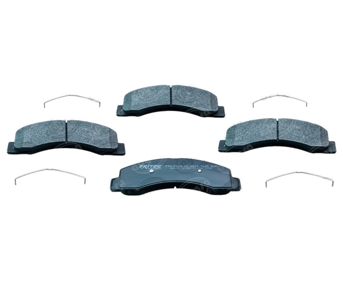 BALATA CERAMICA DELANTERA 7625-D824FMSI HD FRITEC SHD7625-Z1 