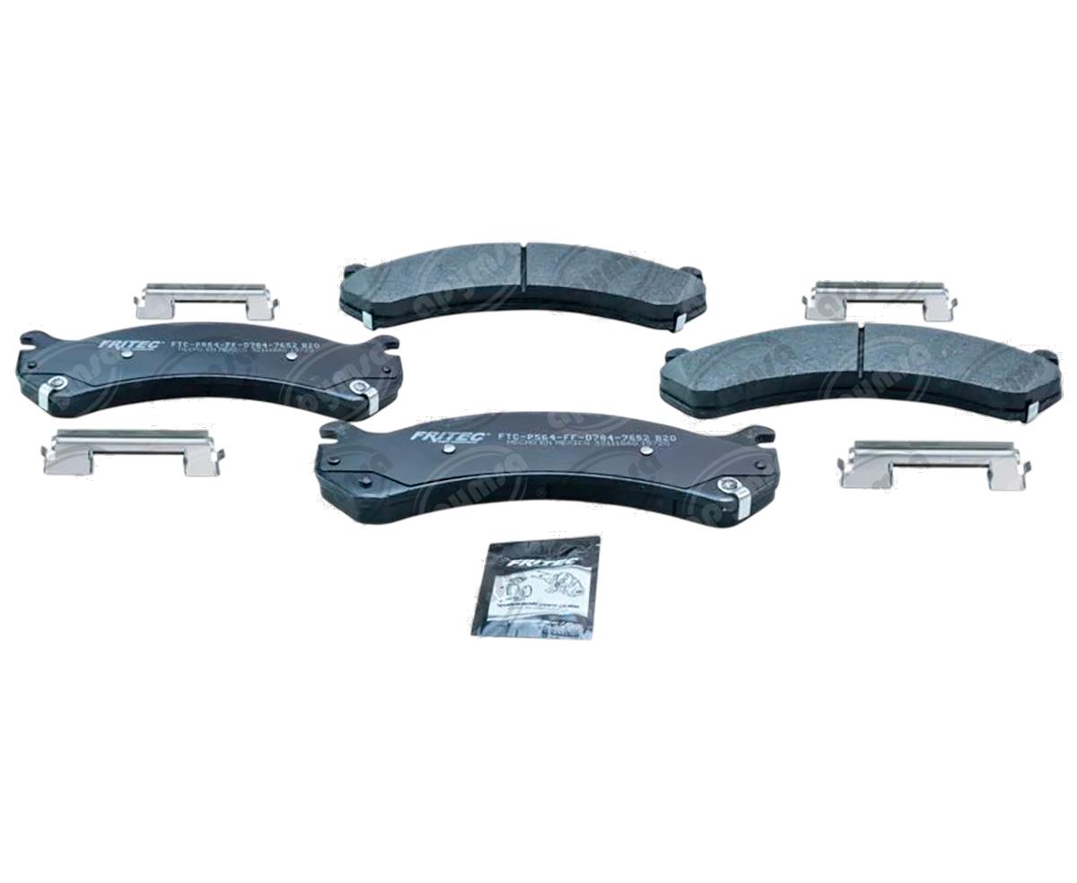 BALATA CERAMICA DELANTERA 7652-D784FMSI FRITEC SPC-7652-Z 