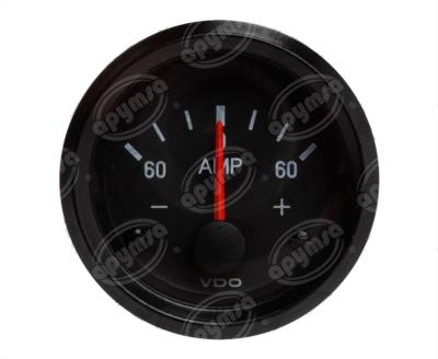 MARCADOR AMPERIMETRO 60-0-60A VDO 190-037-005C 
