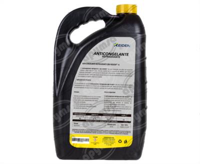 ANTICONGELANTE CONCENTRADO 3.785L REFRIGERANTE LISTO PARA USAR AL 15% REIDEN 0245121 