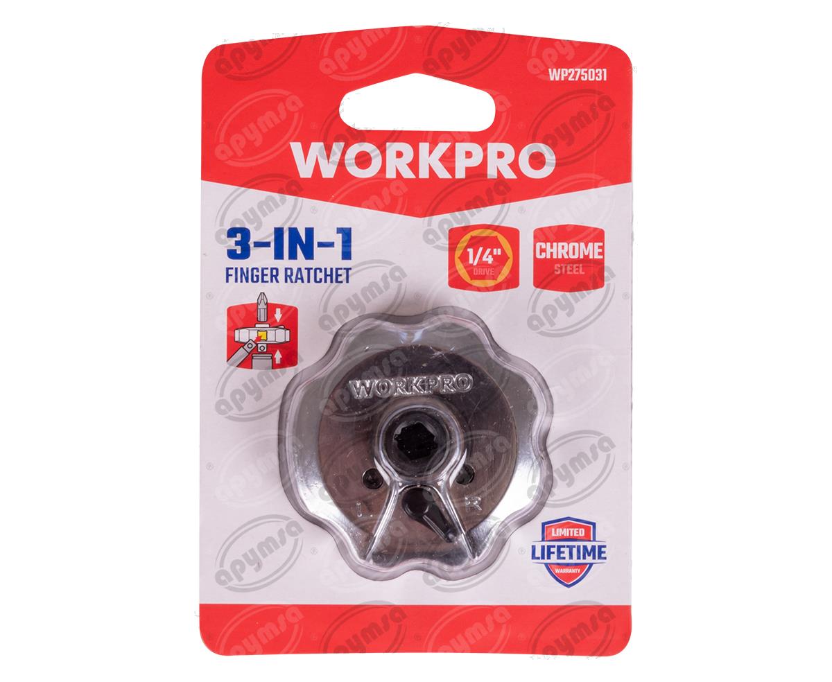 MATRACA LLAVE TIPO PERILLA WORKPRO WP275031 