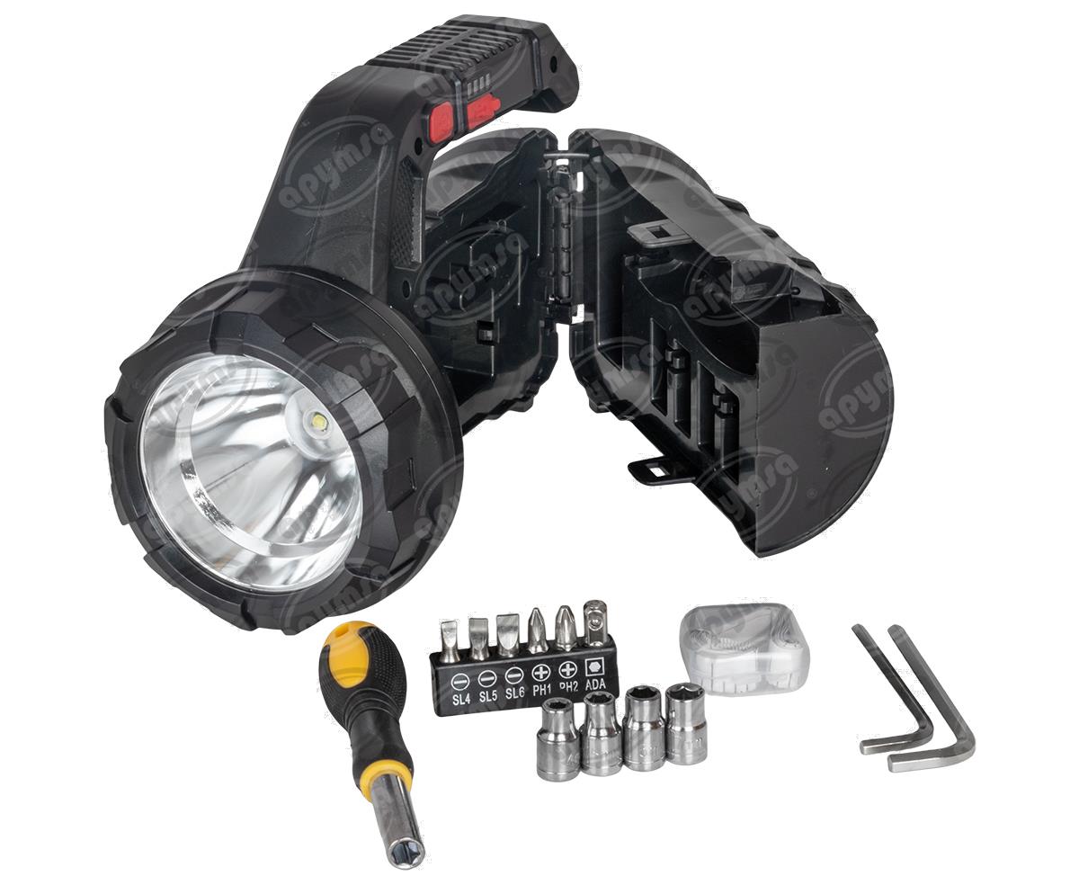 LAMPARA DE TALLER CON SET DE HERRAMIENTAS IMPORTADO BBCBM219 