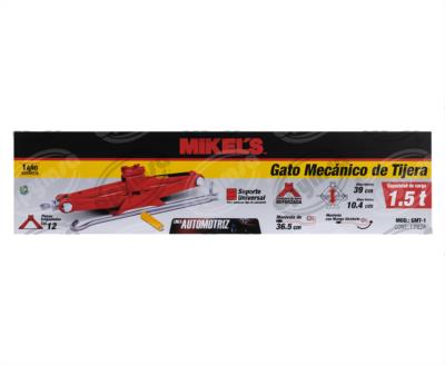 GATO MANIVELA 15000KG TIPO TIJERA DE 1.5 TONELADAS MIKELS GMT-1 