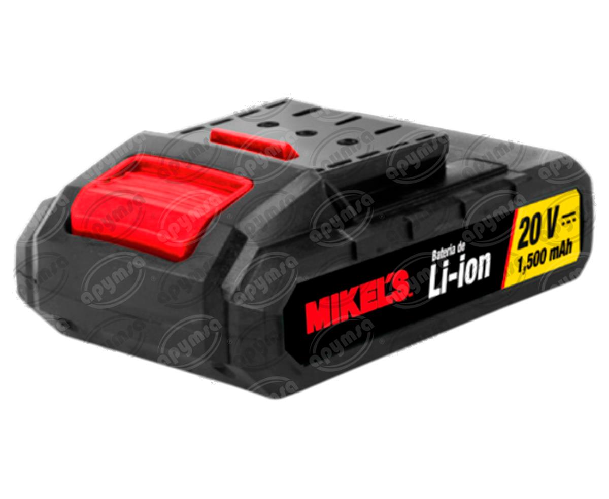 BATERIA DE ION DE LITIO 20 V 1500 MAH MIKELS BI-1500 
