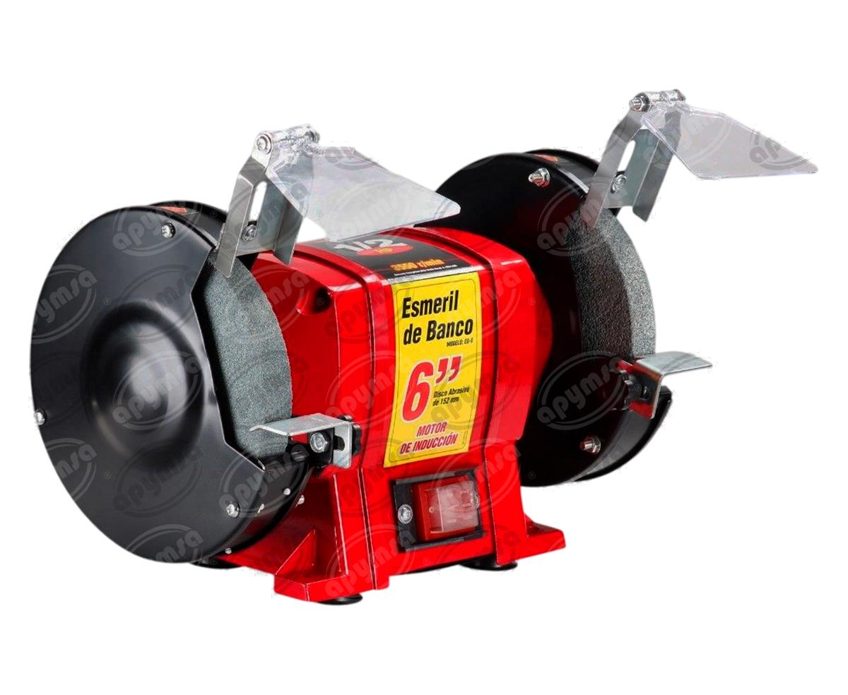 ESMERILADOR DE BANCO 6 1/3 HP /250W /3450 RPM MIKELS ED-6 