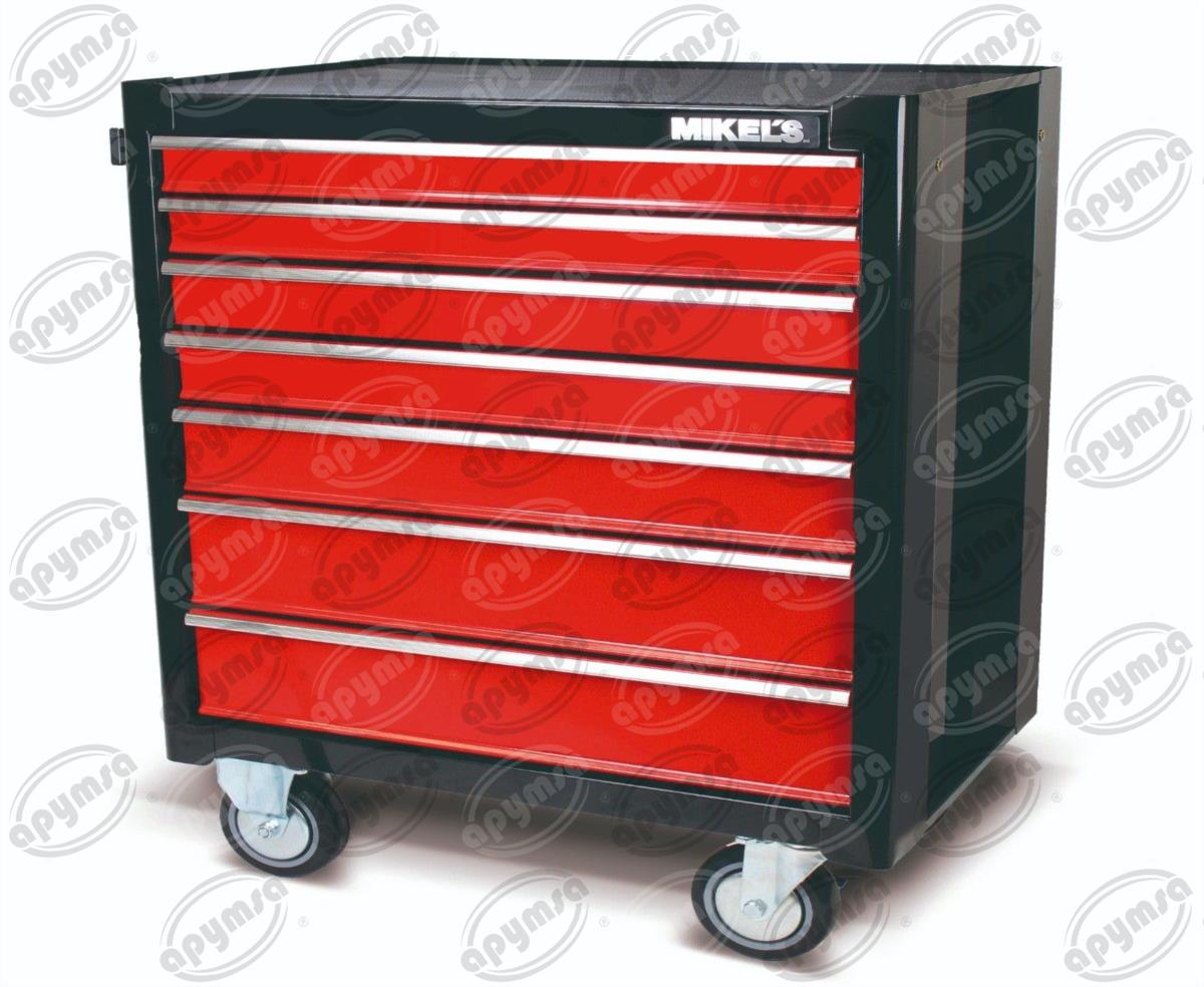GABINETE DE HERRAMIENTA 68.2 X 46 X 96.3CM DE 7 CAJONES MIKELS EH-1 