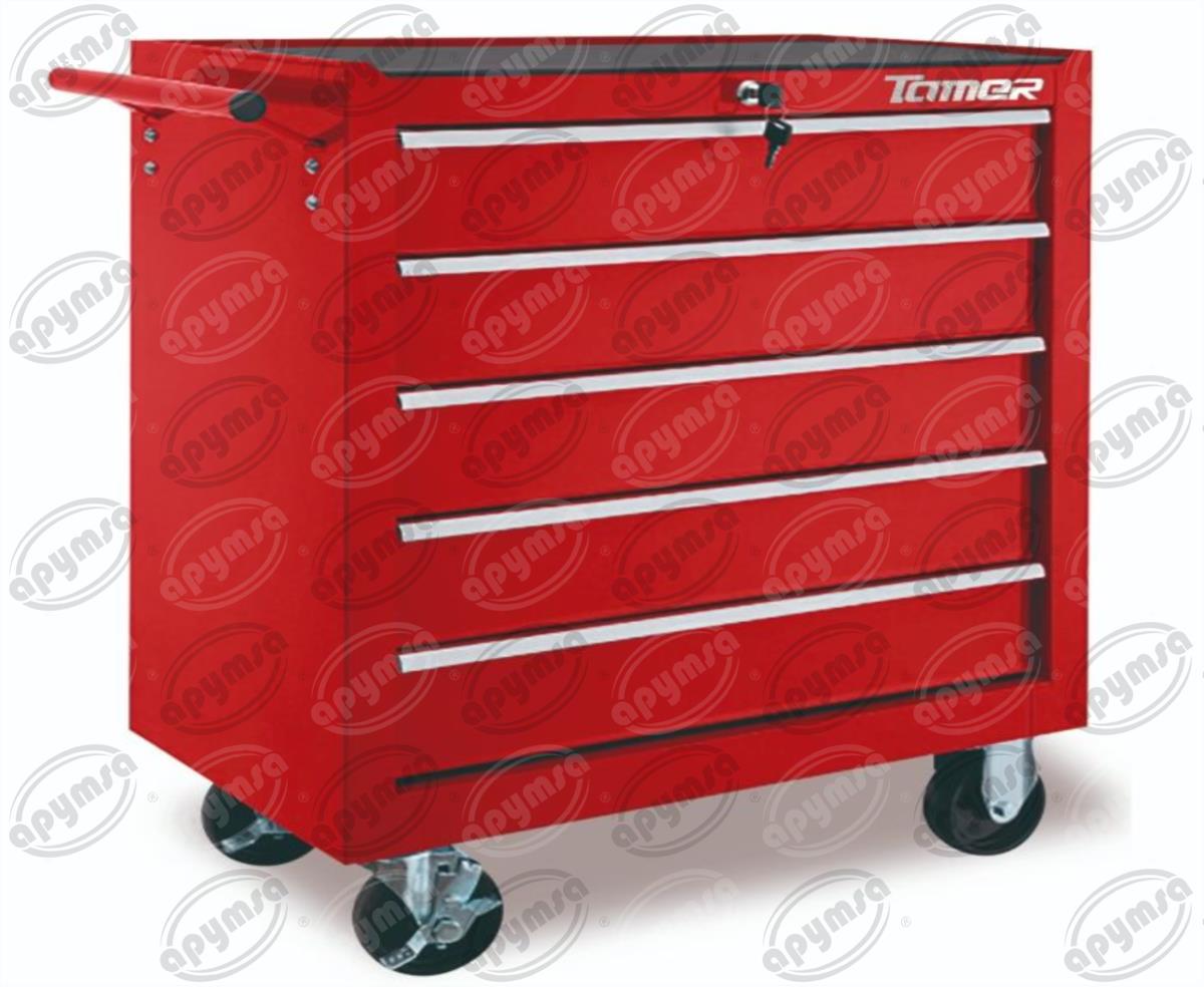 GABINETE DE HERRAMIENTA 75.4 X 33 X 69.5CM 5 CAJONES TAMER EHT-1 