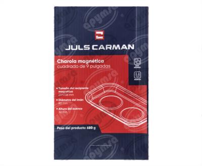 CHAROLA MAGNETIZADAS DOBLE  JULS CARMAN W114005WE 