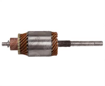 ARMADURA MARCHA LUCAS DD CW 12V 2.8KW 12 ESTRIAS GORDA FLECHA LARGA PERKINS IMPORTADO 61-9204 