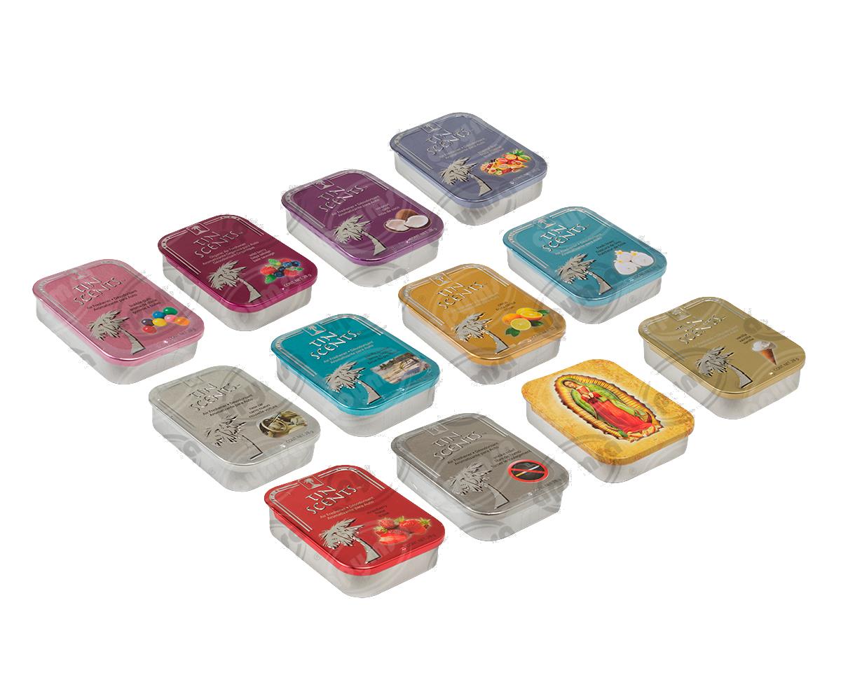 AROMATIZANTE AUTOMOTRIZ TIN SCENTS VARIOS AROMAS EXTREME LATA 28G 