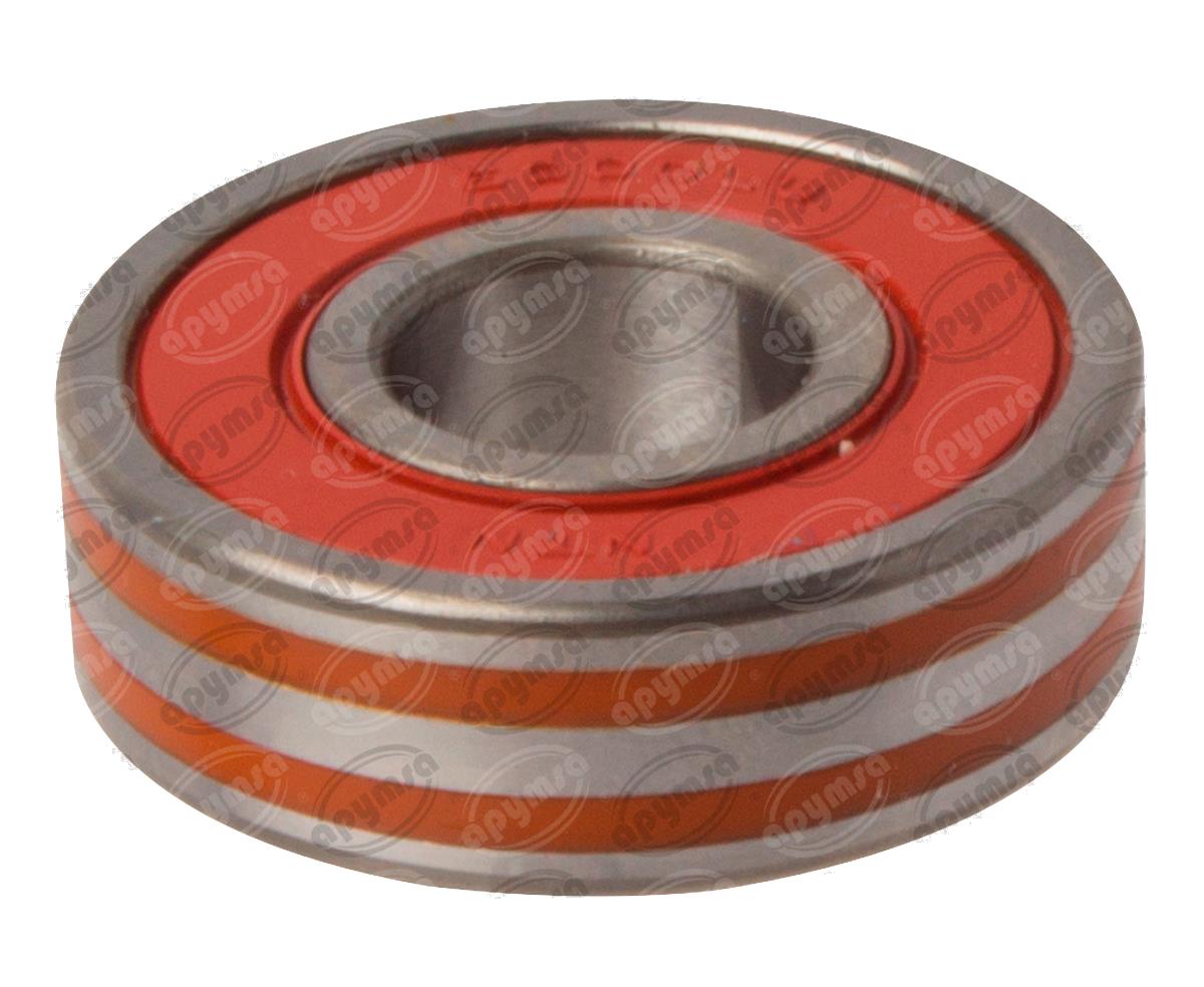 BALERO ALTERNADOR DELCO, FORD CS-144, IR/EF, 3G, IR/IF 8MM 10MM 26MM DOBLE PISTA LADO COLECTOR NTN 6000TT 