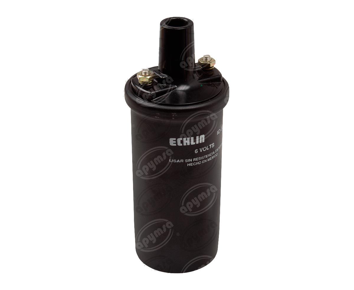 BOBINA ENCENDIDO BOTELLA MOTOCICLETA 6 VOLTS NACIONAL IC-33 