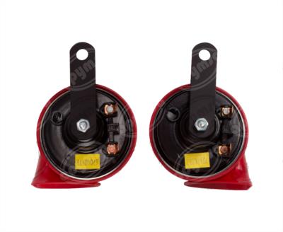 BOCINA ELECTRICA 12V 2PZ TIPO CARACOL SIN RELAY CHICA JUEGO HELLA 007 424 811 