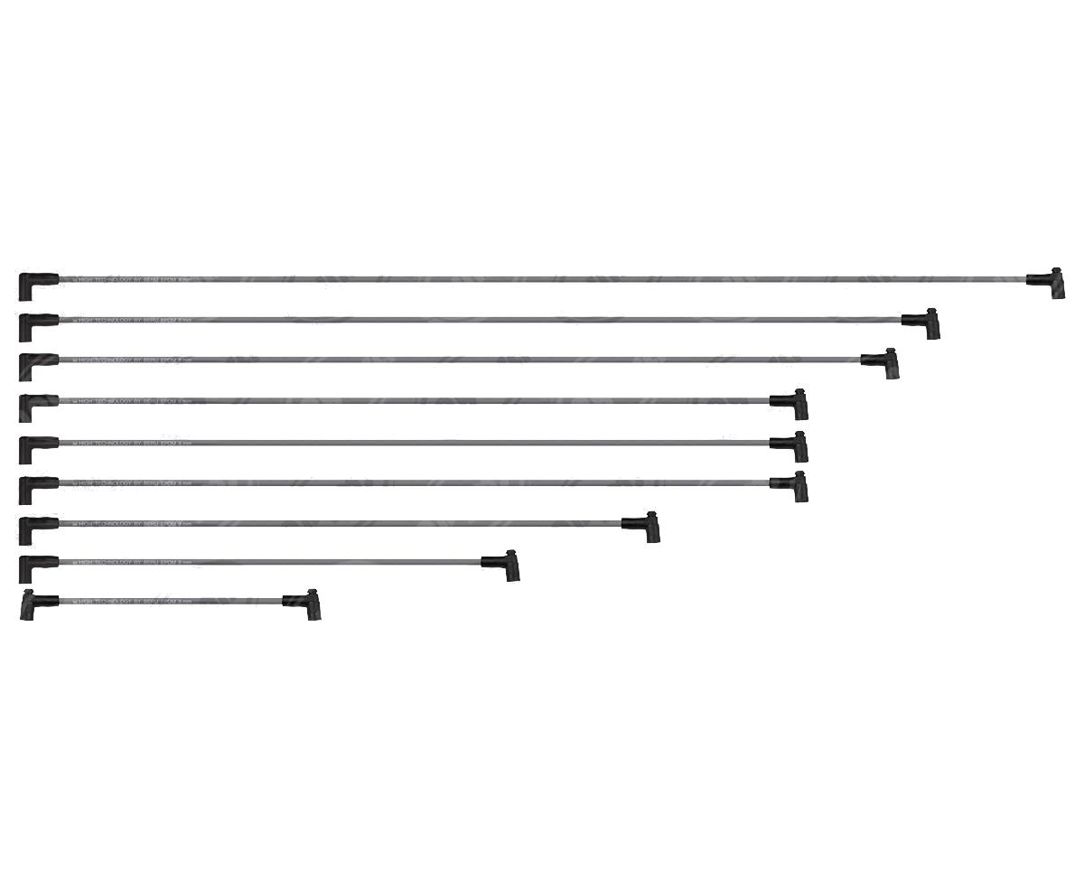 CABLE BUJIA FUEL INJECTION CHEVROLET V8 350 BERU 543G8 