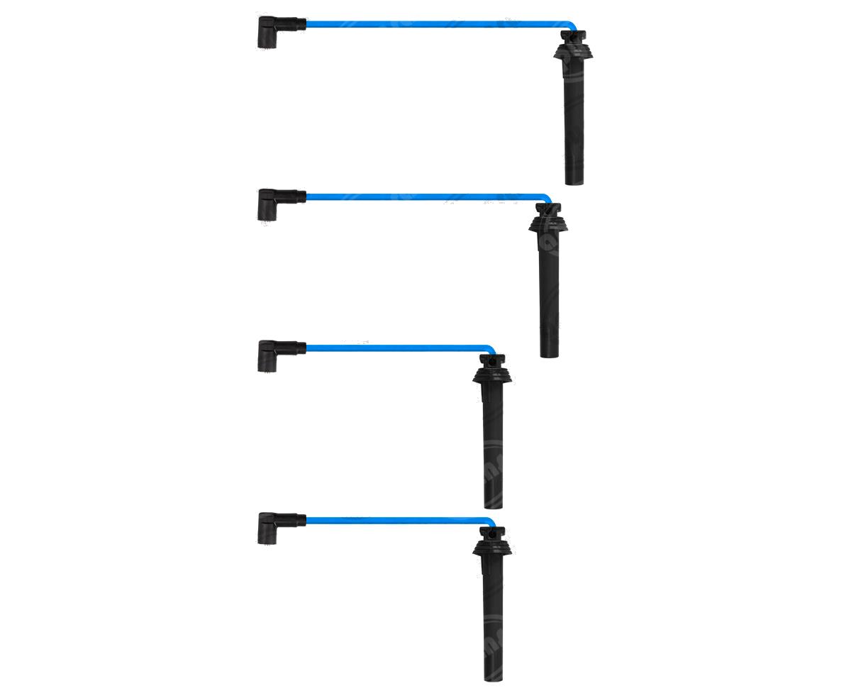 CABLE BUJIA DODGE RAM 700 FIAT PALIO STRADA 1.6L 2015 E-TORQ T TECNOFUEL 8HY-304 