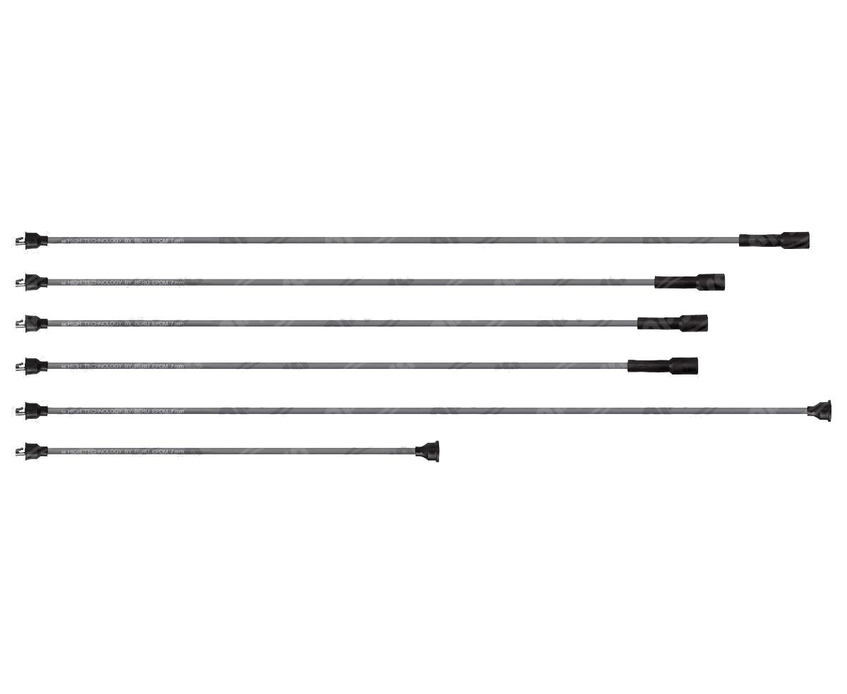 CABLE BUJIA 2 BOBINAS BERU 528C4 