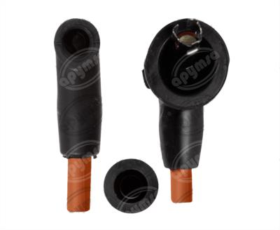 CABLE BUJIA E/E FORD CHEVROLET 8CIL NARANJA 87-93 BERU 1109U8.. 