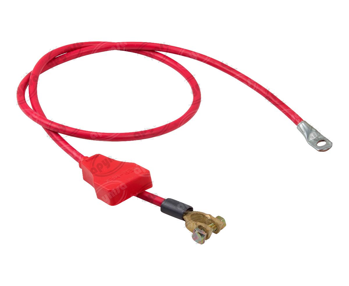 CABLE ARMADO # 6 ROJO 140CM ACOSA #6-140