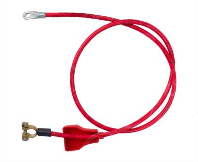 CABLE ARMADO # 6 ROJO 170CM ACOSA #6-170