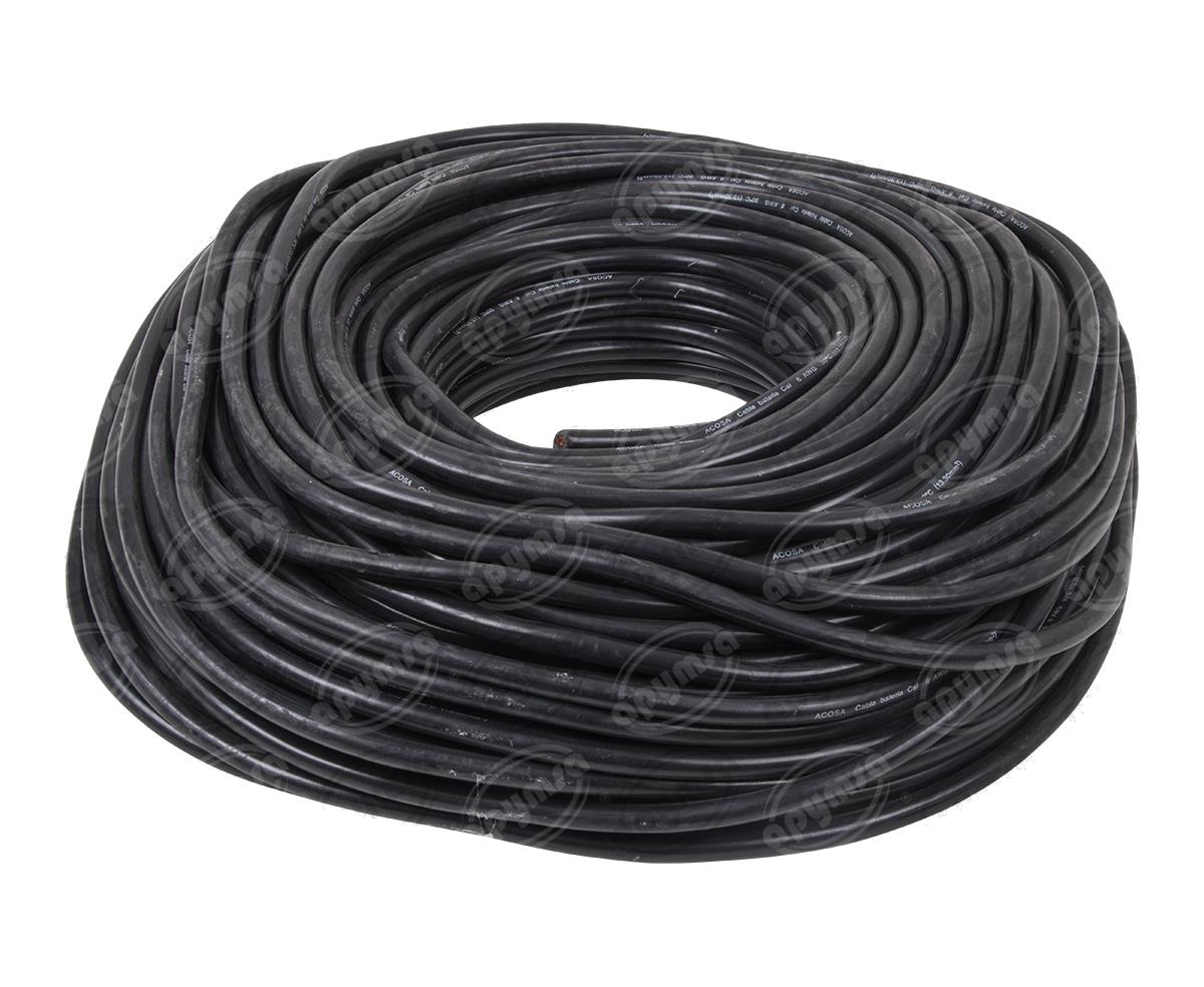 CABLE BATERIA NEGRO # 6 1M ESPECIAL ACOSA 6 ESPECIAL 