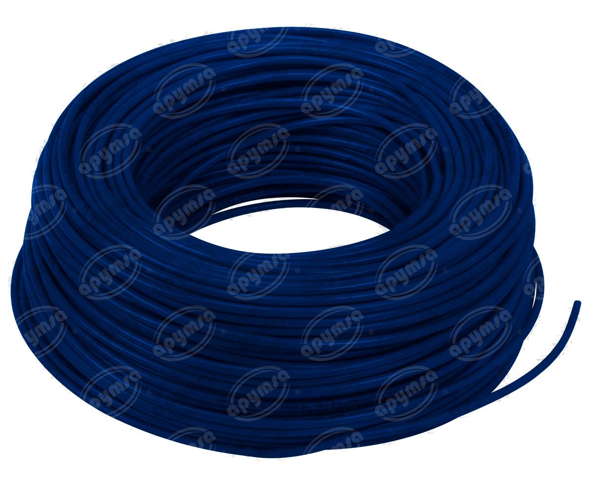 CABLE INSTALACION AZUL # 10 100M PLASTICO ROLLO ACOSA 10-100 