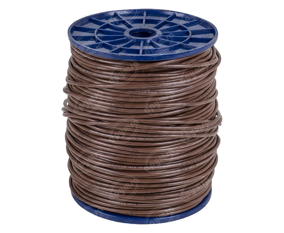CABLE INSTALACION CAFE # 10 EN CARRETE 200 MTS ACOSA 10-200 