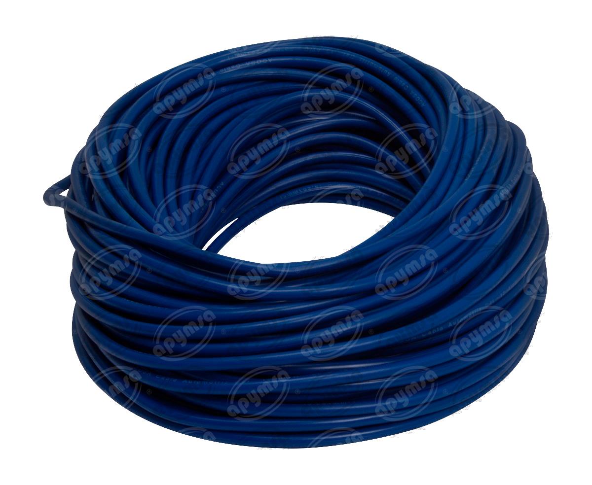 CABLE INSTALACION AZUL # 10 30M PLASTICO ROLLO ACOSA 10-30 