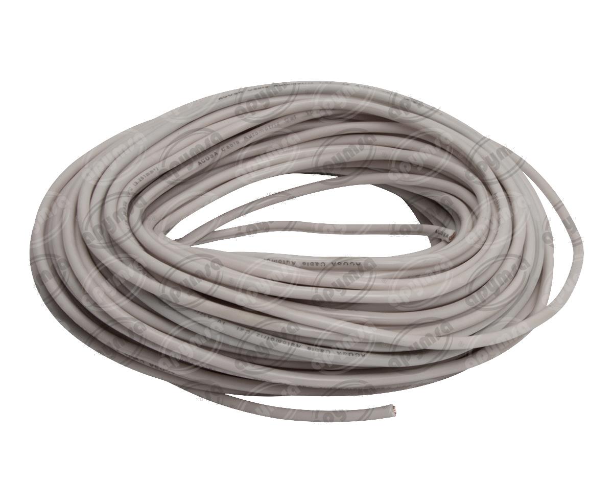 CABLE INSTALACION BLANCO # 10 30M PLASTICO ROLLO ACOSA 10-30 