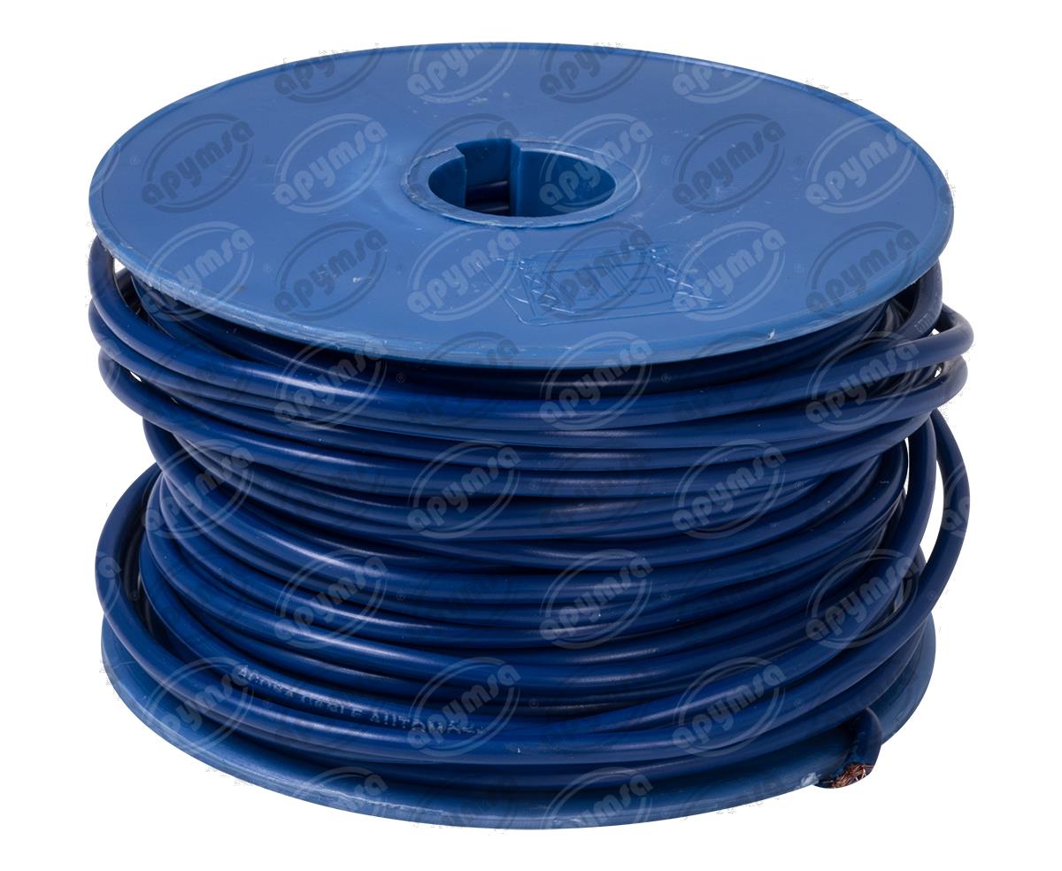 CABLE INSTALACION AZUL # 12 30M PLASTICO CARRETE ACOSA 12-30 