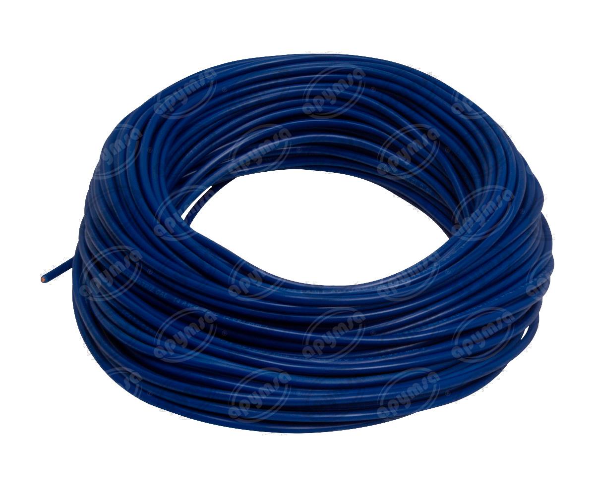 CABLE INSTALACION AZUL # 12 30M PLASTICO ROLLO ACOSA 12-30 