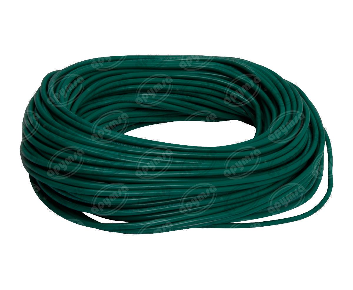 CABLE INSTALACION VERDE # 12 30M PLASTICO ROLLO ACOSA 12-30 