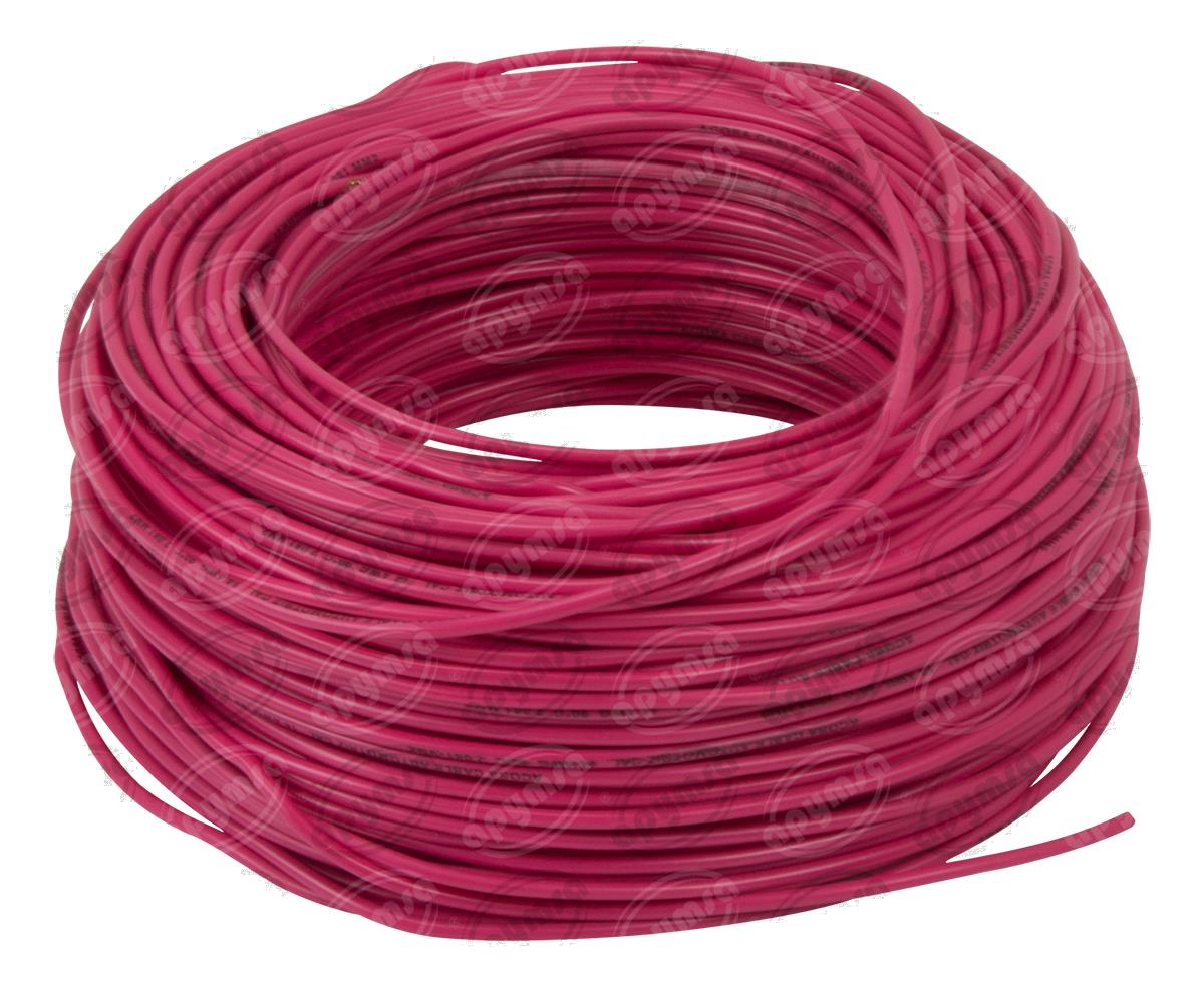 CABLE INSTALACION ROSA # 14 100M PLASTICO ROLLO ACOSA 14-100 