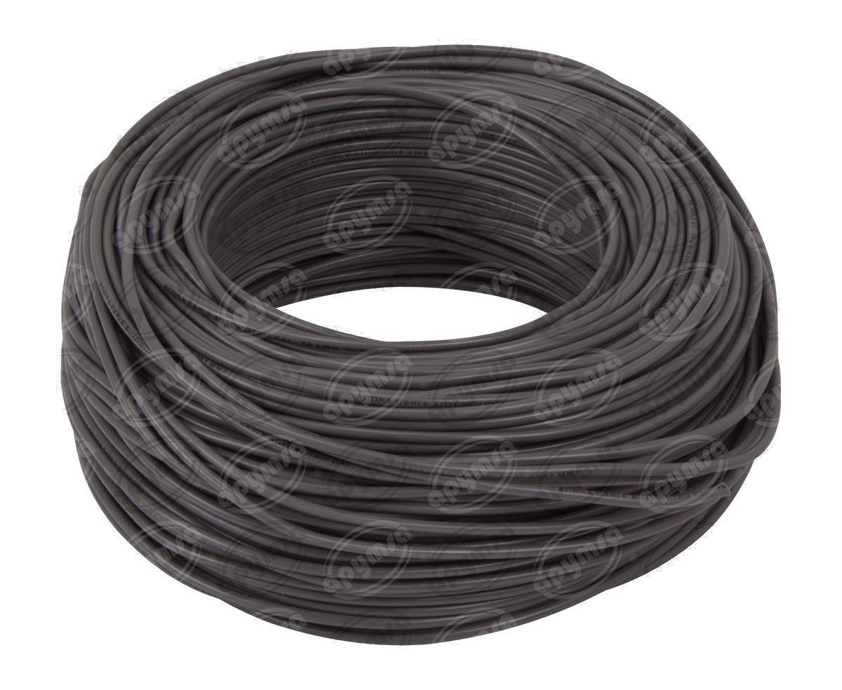 CABLE INSTALACION GRIS # 14 100M PLASTICO ROLLO ACOSA 14-100 