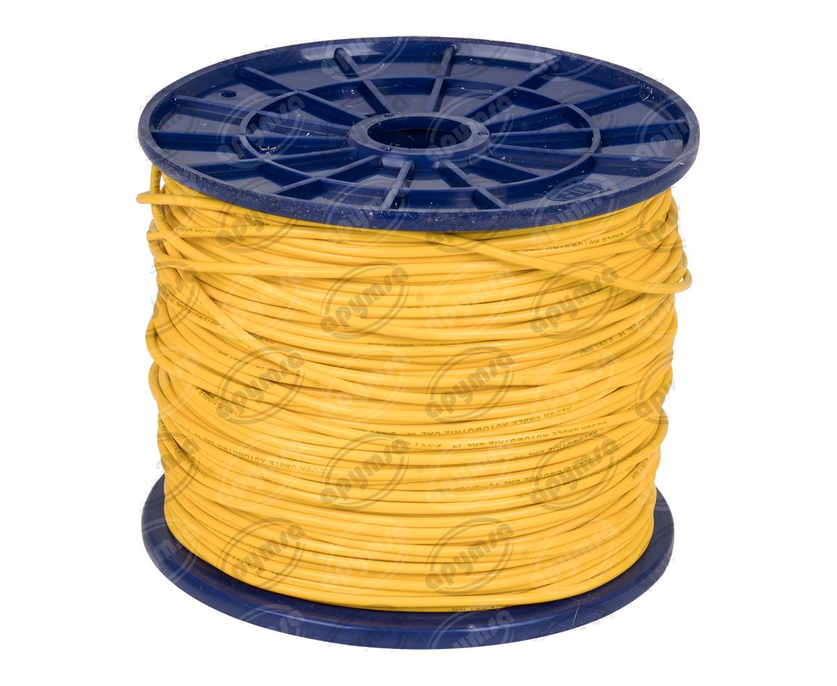 CABLE INSTALACION AMARILLO # 14 EN CARRETE DE 200MTS ACOSA 14-200 