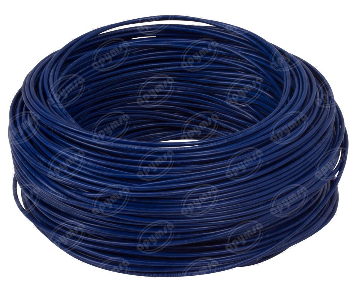 CABLE INSTALACION AZUL # 16 100M PLASTICO ROLLO ACOSA 16-100 