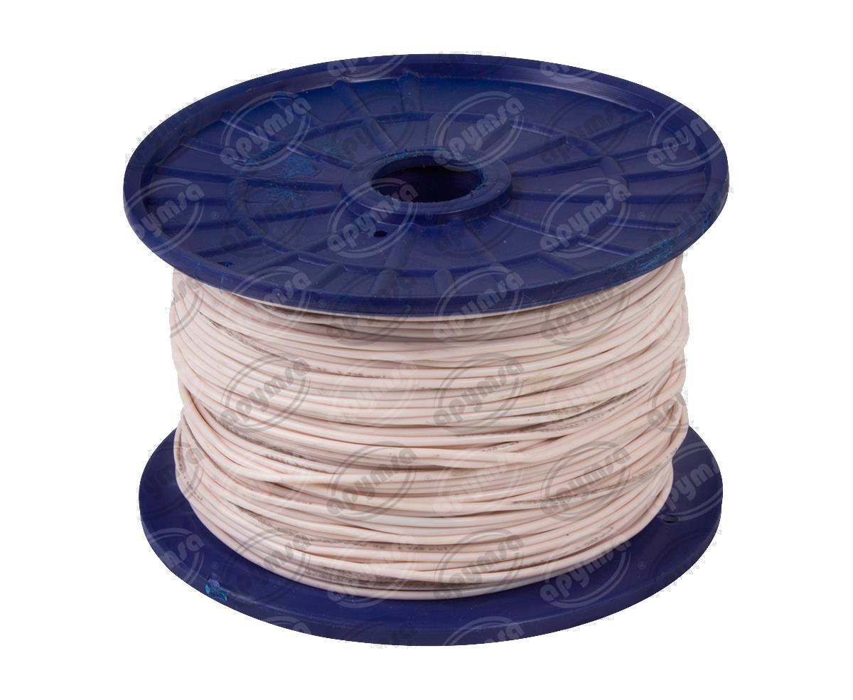 CABLE INSTALACION BLANCO # 16 200M PLASTICO EN CARRETE ACOSA 16-200 