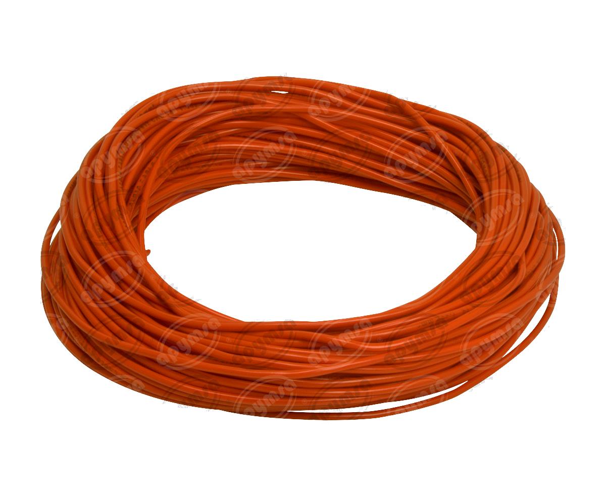 CABLE INSTALACION ANARANJADO # 16 30M PLASTICO ROLLO ACOSA 16-30 