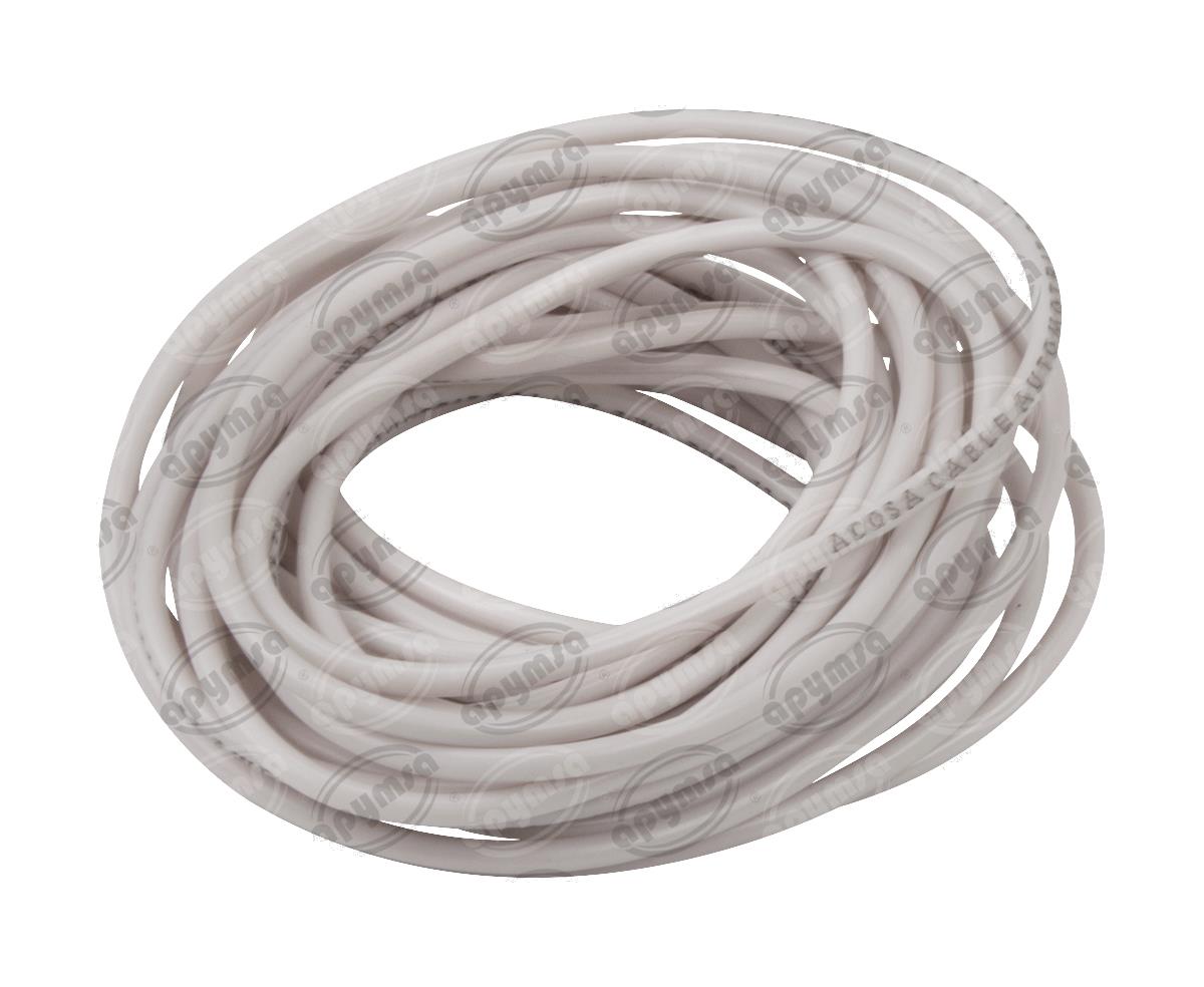 CABLE INSTALACION BLANCO # 16 PLASTICO POR METRO ACOSA 16-1 