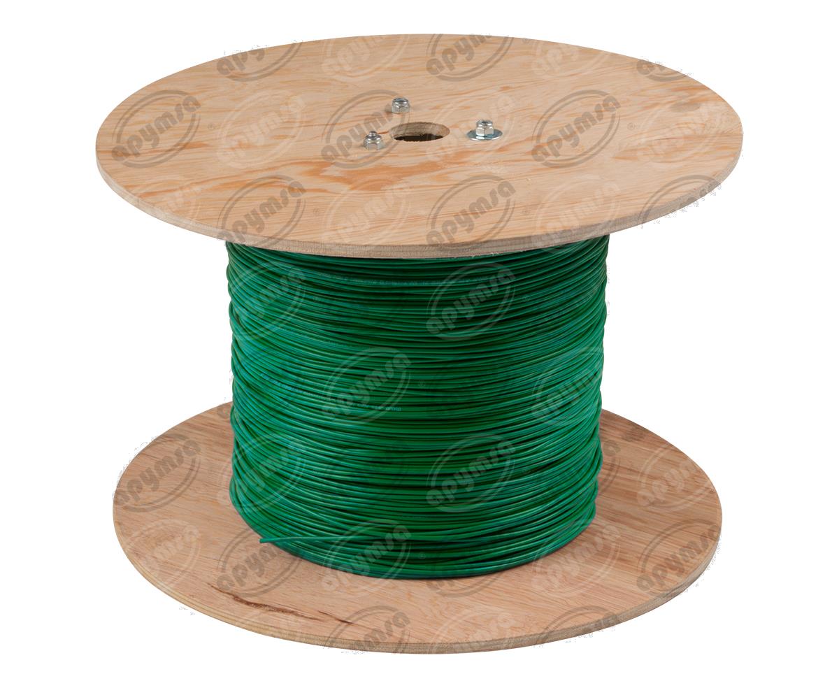 CABLE INSTALACION VERDE # 16 1,000M CARRETE ACOSA CAL 16 