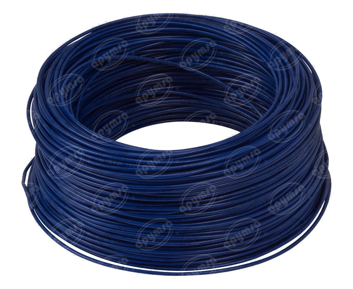 CABLE INSTALACION AZUL # 18 100M PLASTICO ROLLO ACOSA 18-100 