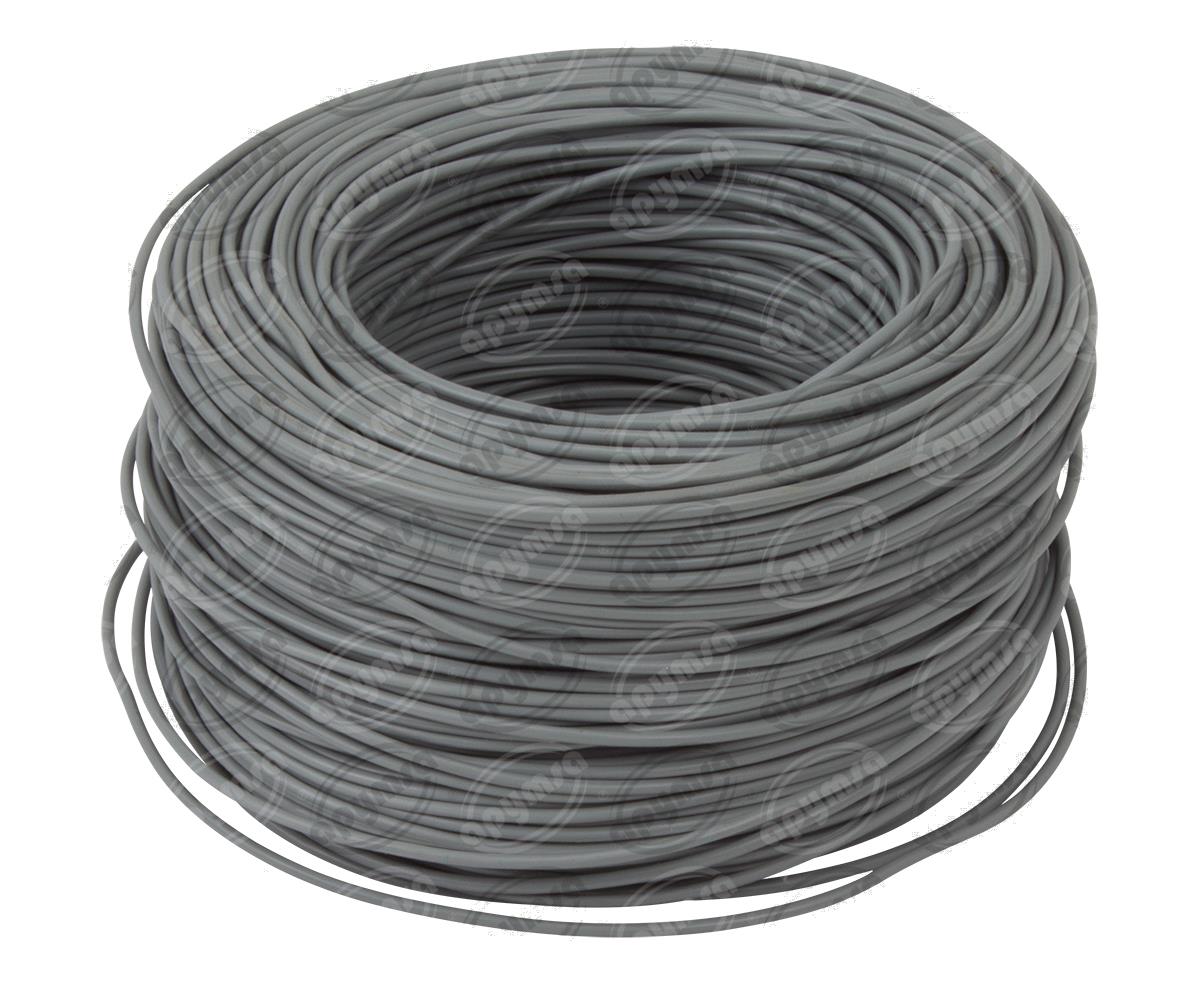 CABLE INSTALACION GRIS # 18 100M PLASTICO ROLLO ACOSA 18-100 