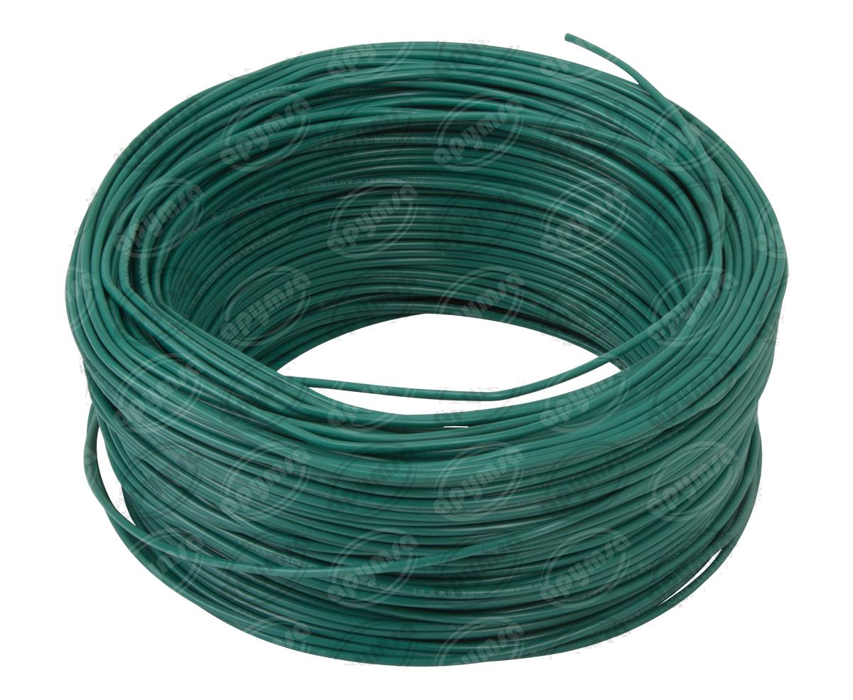 CABLE INSTALACION VERDE # 18 100M PLASTICO ROLLO ACOSA 18-100 